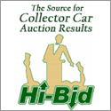Hi-Bid Collector Car Auction Results